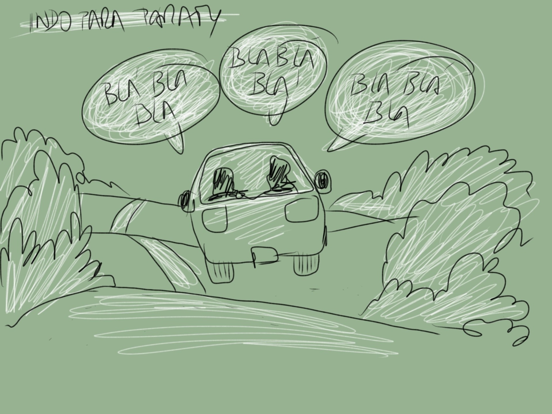 30.jul.2014 - Na manhã de quarta-feira, o ilustrador Orlando Pedroso e o jornalista Mauricio Stycer viajaram de carro a Paraty para o início da cobertura da Flip, que ocorreu até domingo na cidade histórica fluminense - Orlando