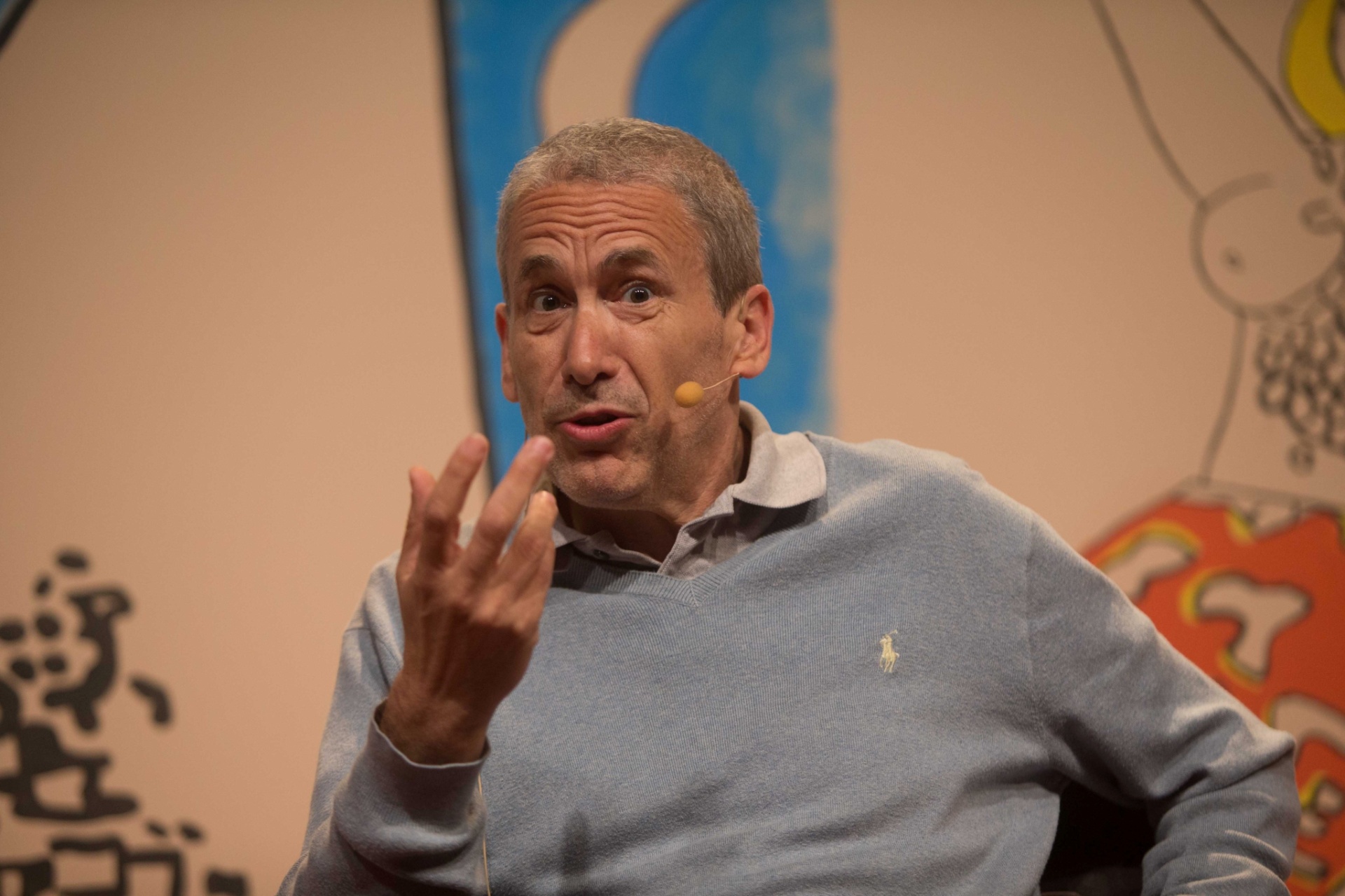 31.jul.2014 - O escritor francês Mathieu Lindon fala sobre contracultura, drogas, Aids, amor gay na mesa Porque Era Ele, Porque Era Eu, durante a Festa Literária Internacional de Paraty - Danilo Verpa/Folhapress