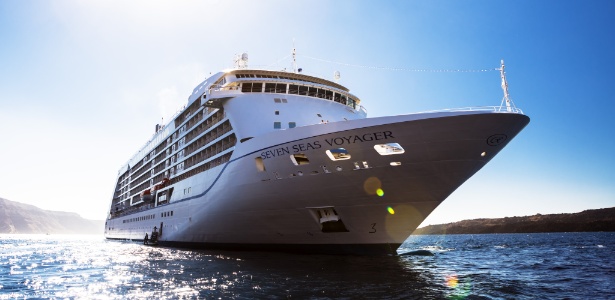 Viagem a Porto Rico será feita com o navio Seven Seas Voyager - Divulgação/Regent Seven Seas