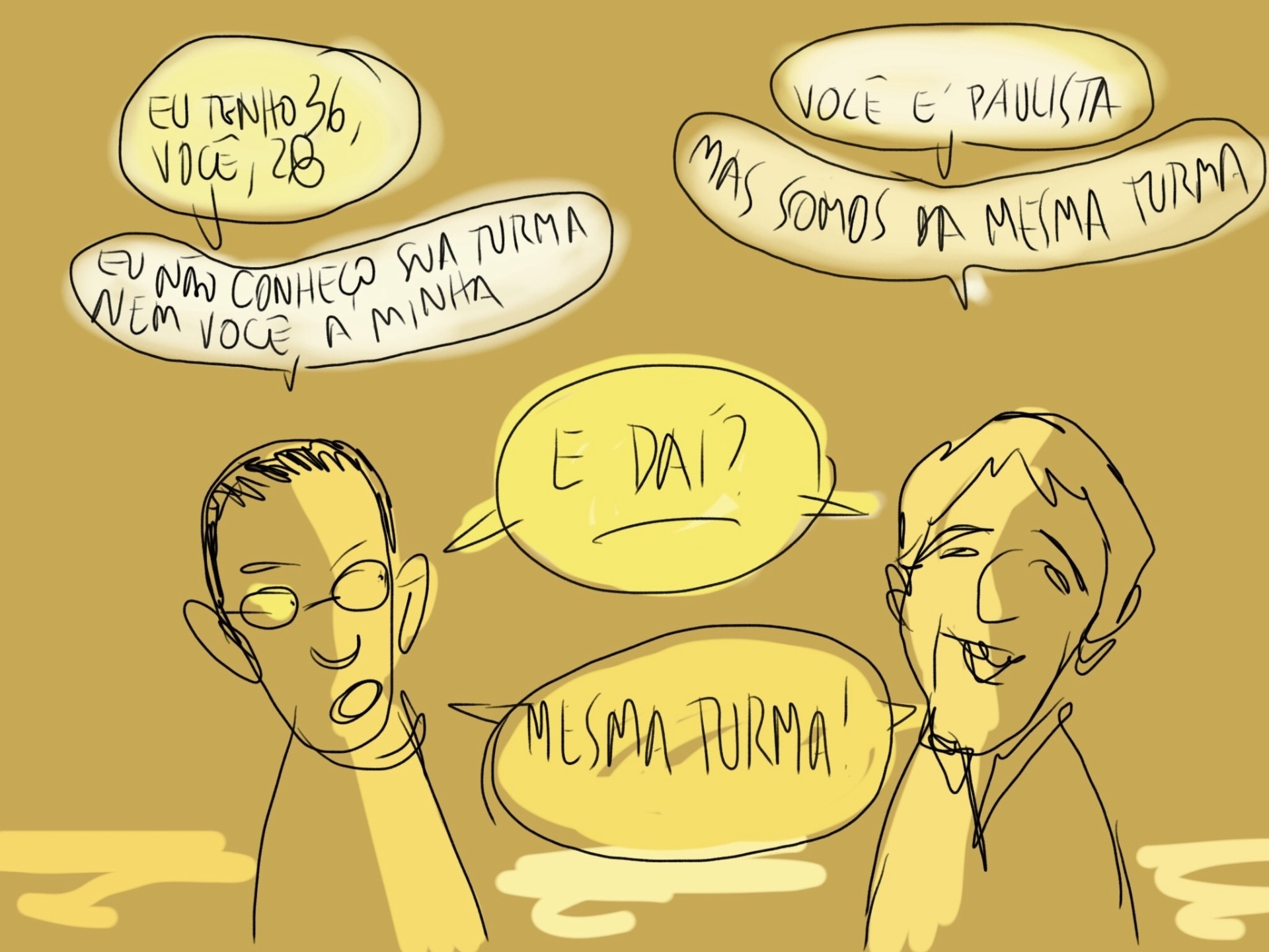 31.jul.2014 - Os escritores Antonio Prata e Gregório Duvivier, que são da mesma geração mas ainda não tinham sentado juntos para falar de seus trabalhos, bateram um papo com a reportagem do UOL durante a Flip. Os dois jovens se disseram "da mesma turma", apesar da diferença de idade e de morarem em cidades diferentes - Orlando