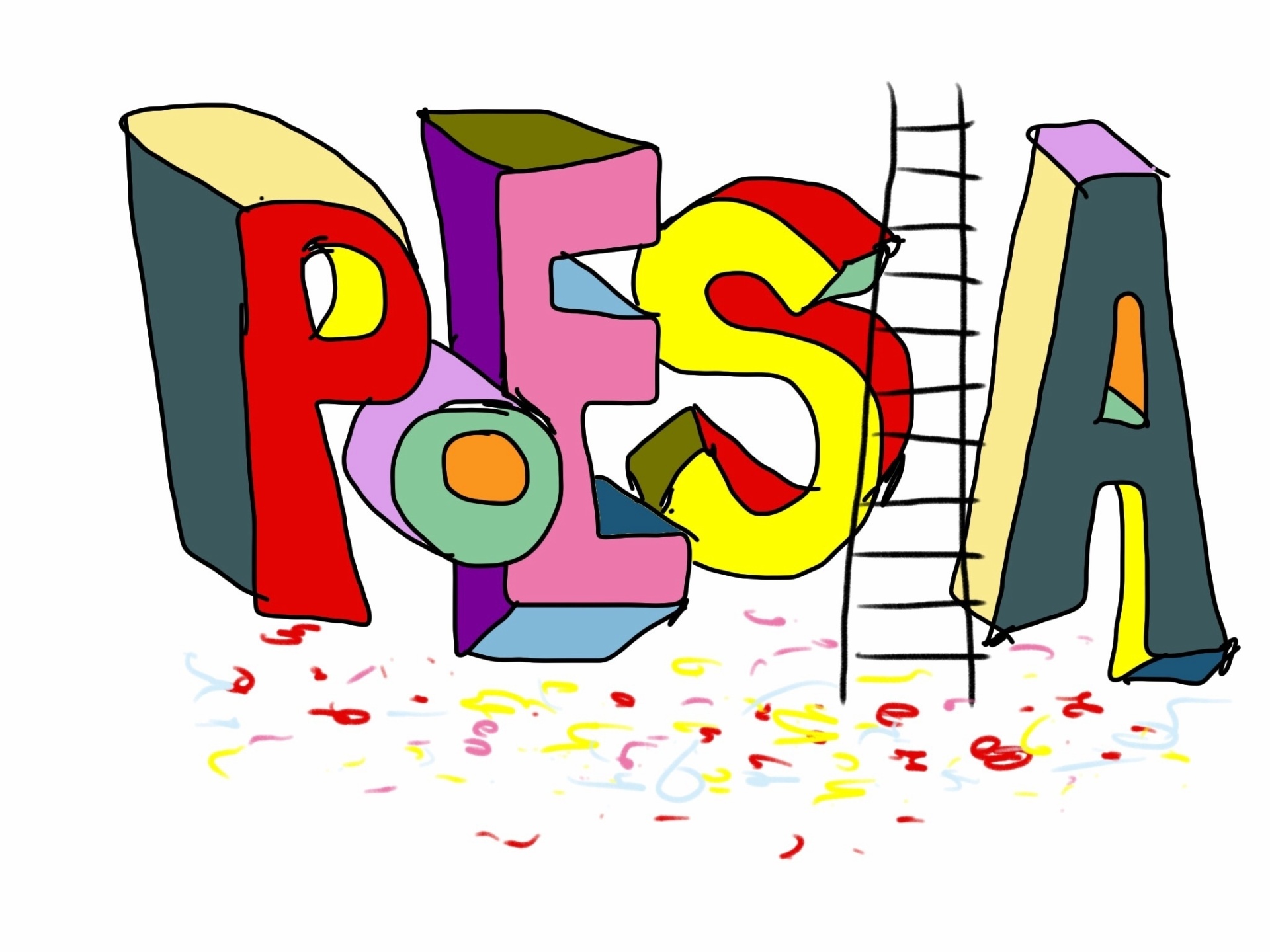 31.jul.2014 - Paraty amanheceu ostentando poesia --ao menos nas letras gigantes, que imitam o estilo de Millôr Fernandes, espalhadas pela cidade - Orlando