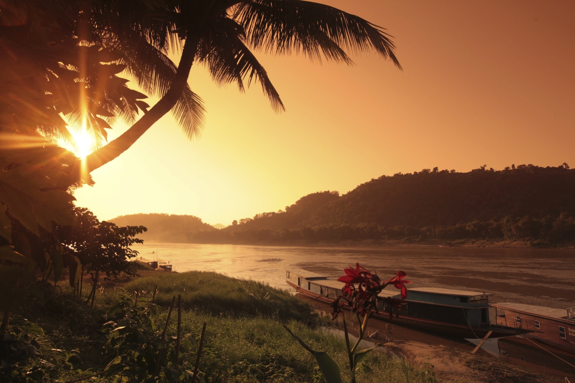 O lendário rio Mekong, que corta boa parte do Sudeste Asiático, é cenário para cruzeiros da empresa AmaWaterways no começo de 2015 - Getty Images