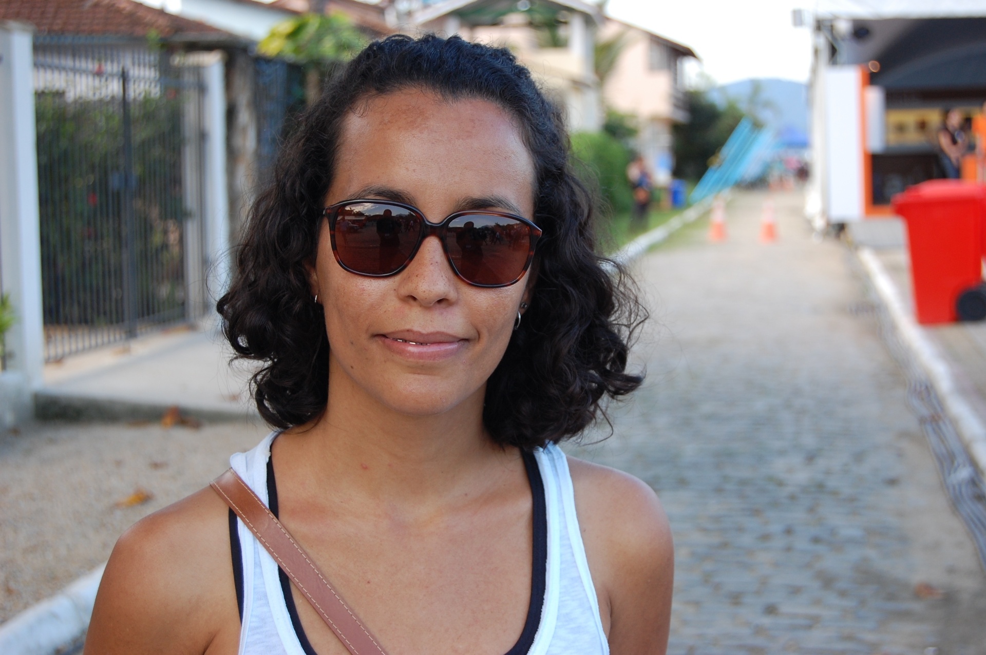 2.ago.2014 - Paula Alves, 29 anos, professora, participa da Flip - Rodrigo Casarin/UOL