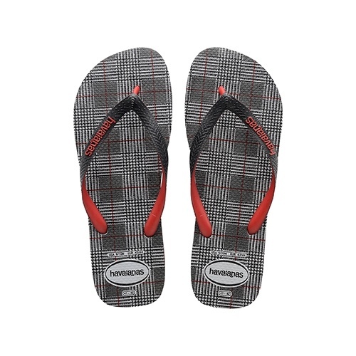 Chinelo com estampa xadrez, da Havaianas. Preço: R$ 34,90. Informações: www.havaianas.com.br | Preço e disponibilidade pesquisados em agosto de 2014 e sujeitos a alterações - Divulgação