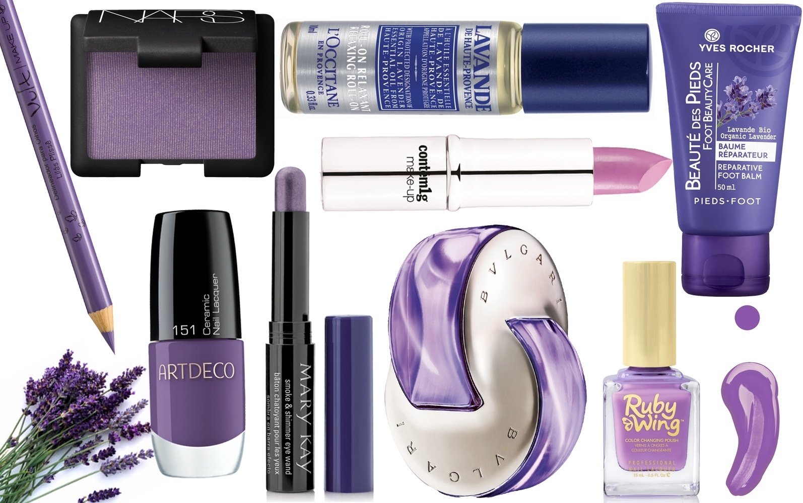 Lavanda - produtos - Divulgação/Montagem/UOL