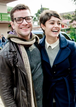 Daniel de Oliveira e Sophie Charlotte em Gramado para o festival de cinema