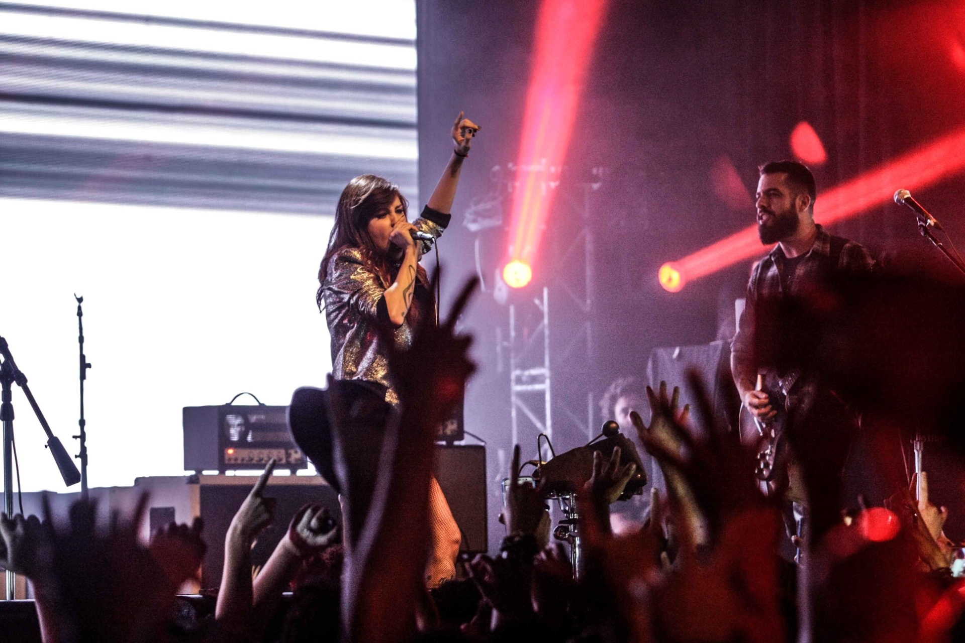 9.ago.2014 - A cantora baiana Pitty apresenta o seu mais novo álbum "Sete Vidas" na Audio Club, em São Paulo - Leo Franco/AgNews