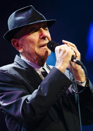 Leonard Cohen, durante seu show no festival de Montreaux, em julho de 2013 - Valentin Flauraud/Reuters