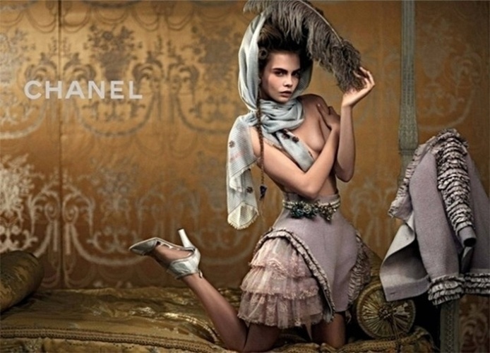 Cara Delevingne para Chanel Cruise 2013 - Divulgação