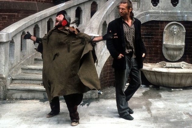Robin Williams e Jeff Bridges em cena de "O Pescador de Ilusões", de Terry Gillilam - Divulgação