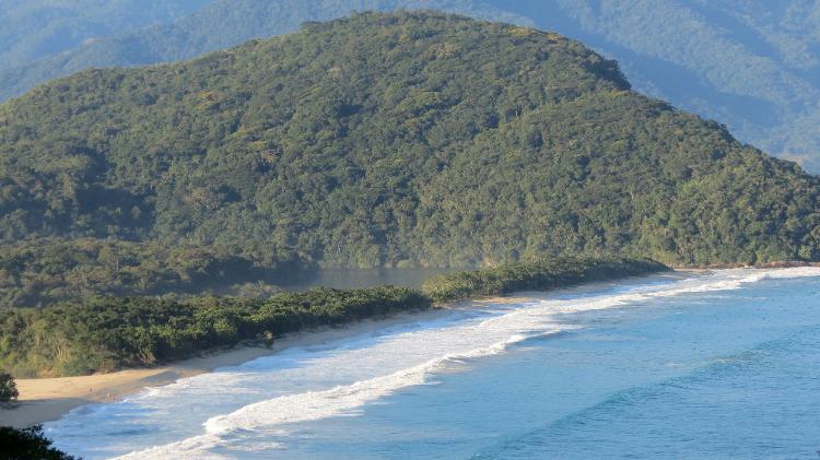 Parte de Ubatuba (SP), o núcleo Picinguaba é uma área de 45 mil hectares que abriga mais de dez trilhas, extensa fauna e flora, comunidades quilombolas e cinco praias paradisíacas - Divulgação/Secretaria de Turismo de Ubatuba - Divulgação/Secretaria de Turismo de Ubatuba