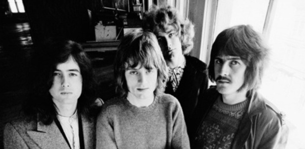Integrantes do Led Zeppelin em 1969 - Herb Greene/Reprodução