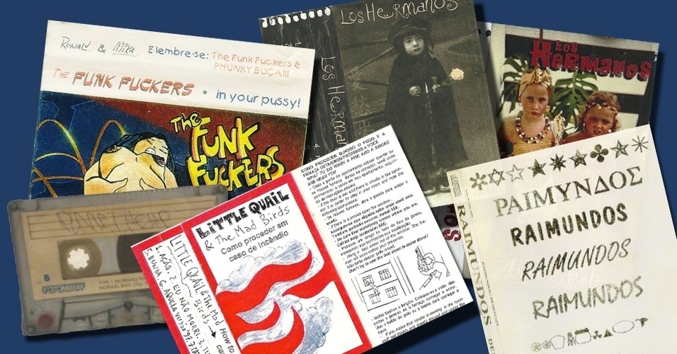 Montagem com capas de fitas demo para álbum - Montagem UOL/Reprodução Demo Tapes Brasil