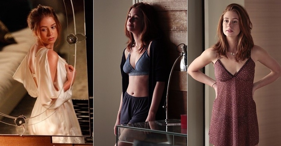 Marina Ruy Barbosa - lingerie - Reprodução/Globo