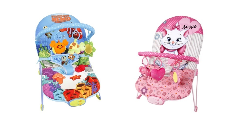 álbum com novidades da feira CBME | Cadeirinhas musicais, da marca Dican (www.dican.com.br) - Divulgação