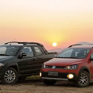 VW lança novo Fox e Saveiro cabine dupla