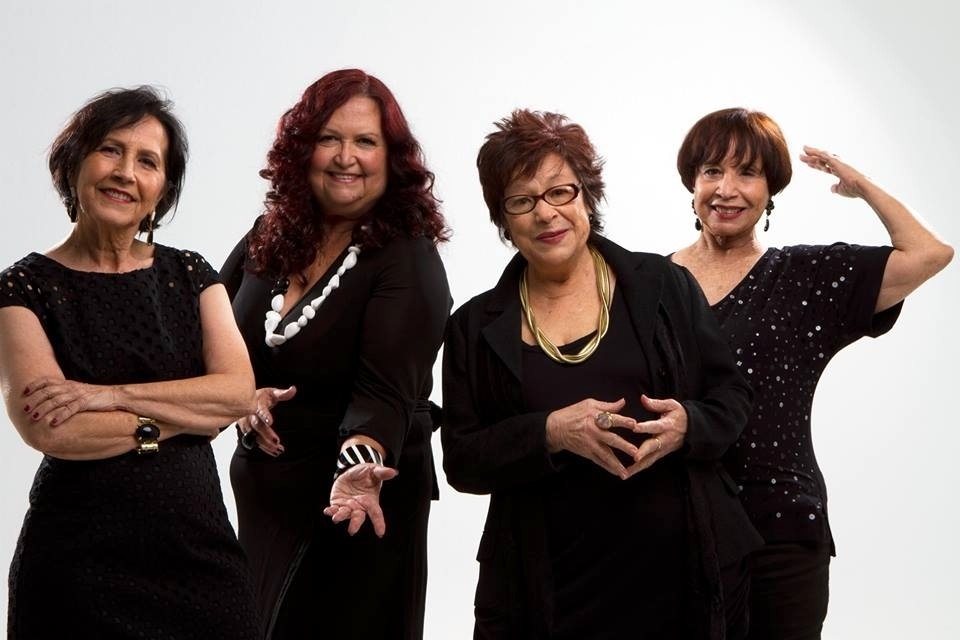 Cybele (de óculos) e o Quarteto em Cy - Divulgação