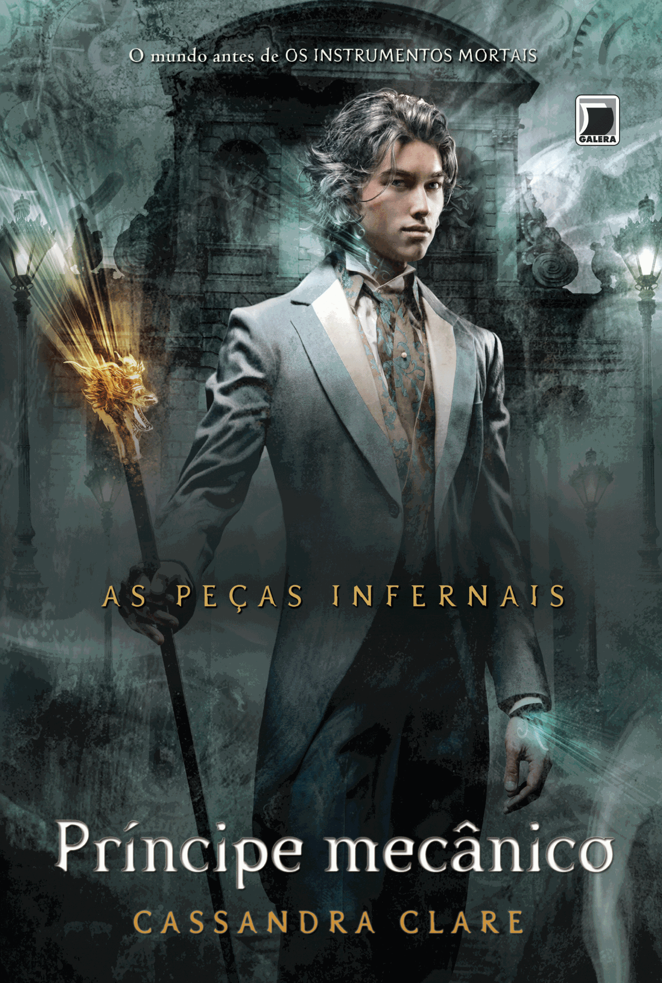 Príncipe Mecânico, de Cassandra Clare, faz parte da série de romances "As Peças Infernais" que é centrado em um número de raças, coletivamente chamadas de Integrantes do Submundo, introduzidos na série anterior "Os Instrumentos Mortais" - Reprodução