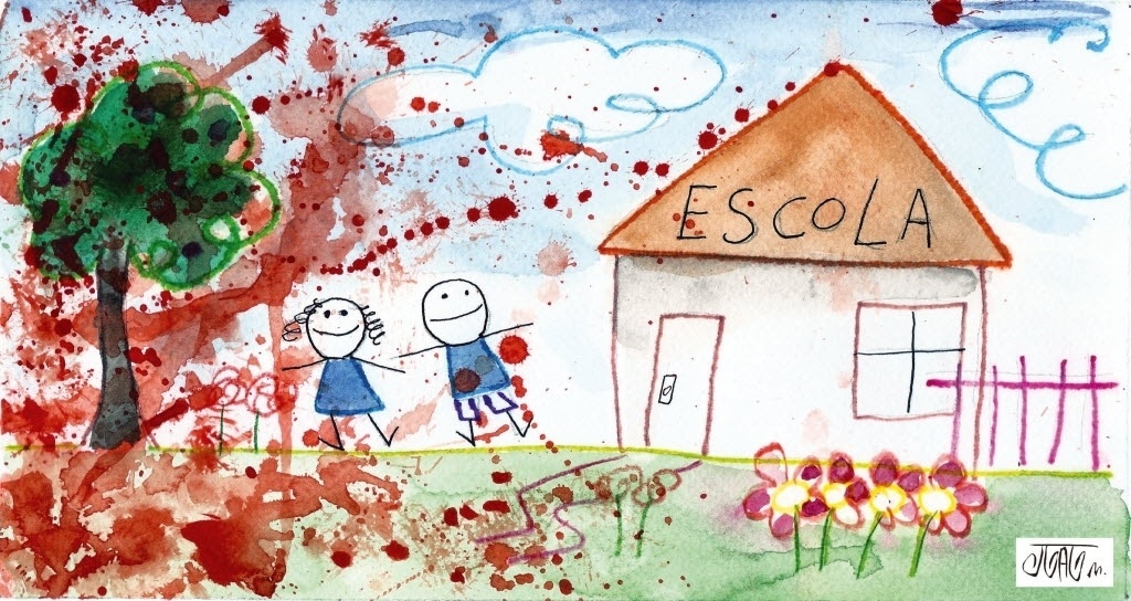 9.abr.2011 - O massacre na escola de Realengo, no Rio, em que 12 estudantes foram mortos por um ex-aluno, foi retrato com delicadeza e força dramática por Montanaro - João Montanaro/Folhapress