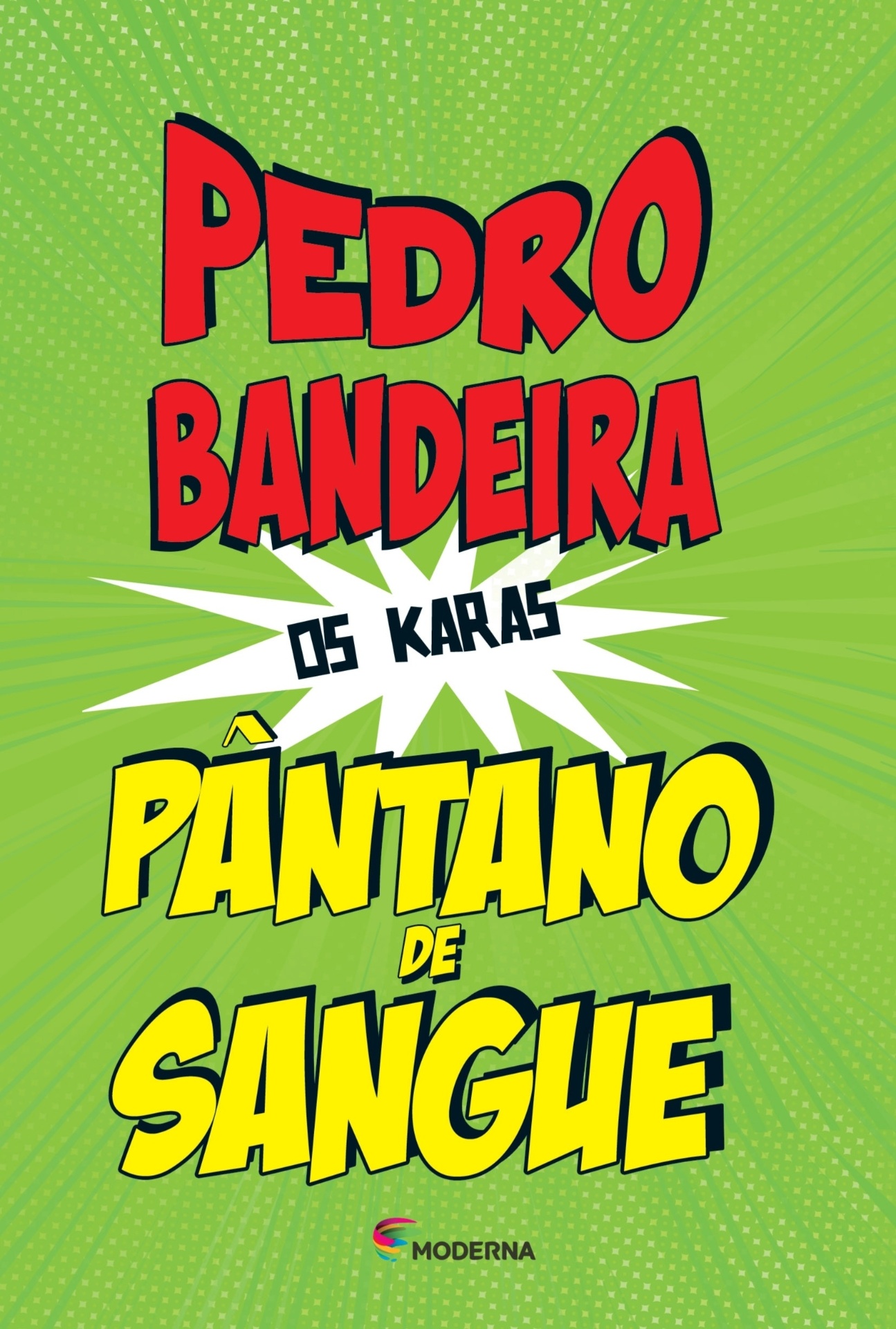 Capa da nova edição do livro "Pântano de Sangue" (1987), de Pedro Bandeira - Reprodução