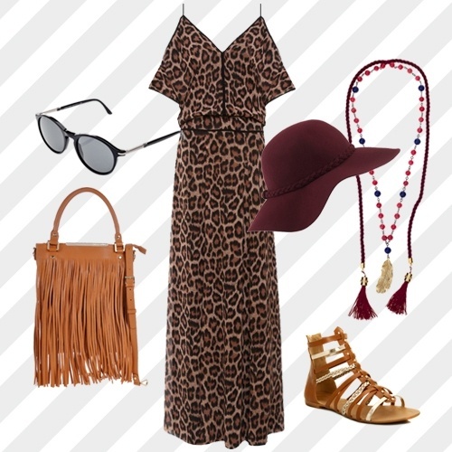 O chapéu "floppy" combina com o estilo boho - Divulgação