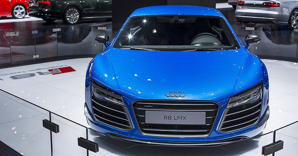Audi R8 LMX no Salão de Moscou 2014 - Danil Kolodin/Newspress