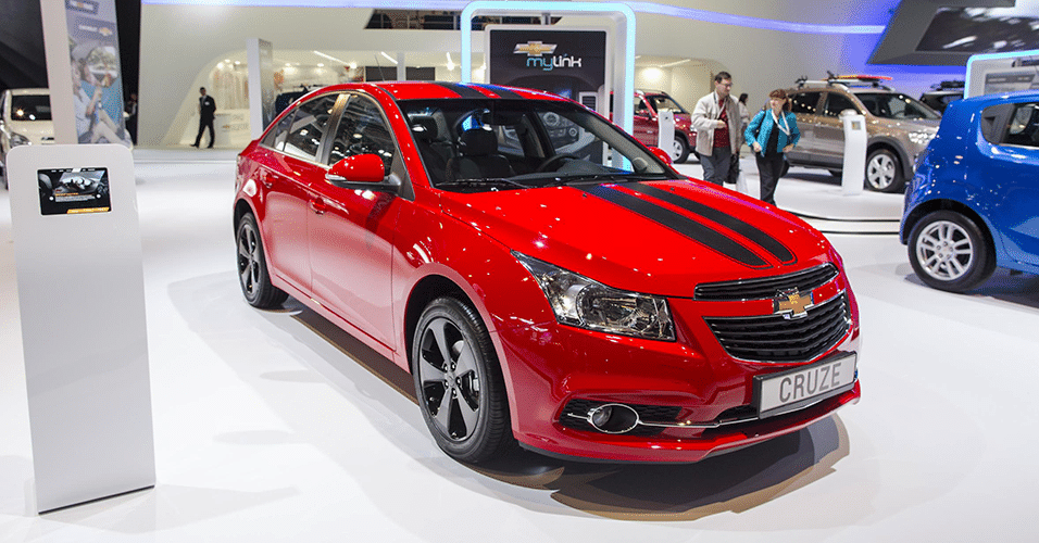 Chevrolet Cruze no Salão de Moscou 2014 - Danil Kolodin/Newspress