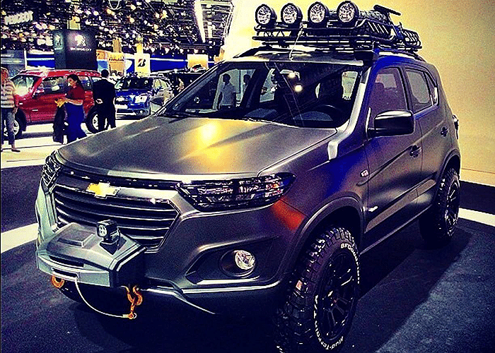 Chevrolet Niva Concept no Salão de Moscou 2014 - Divulgação