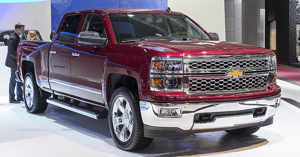 Chevrolet Silverado HD no Salão de Moscou 2014 - Danil Kolodin/Newspress