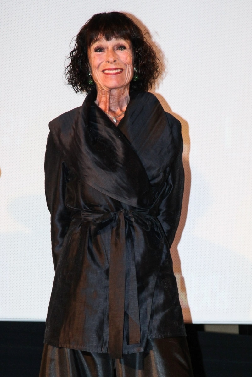 28.ago.2014 - 28.ago.2014 - Atriz Geraldine Chaplin, filha de Charlie Chaplin, compareceu à abertura do Festival Internacional de Cinema de Brasília. Ela recebeu homenagem pelos 100 anos de Carlitos, principal personagem de seu pai. - Manuela Scarpa/Photo Rio News