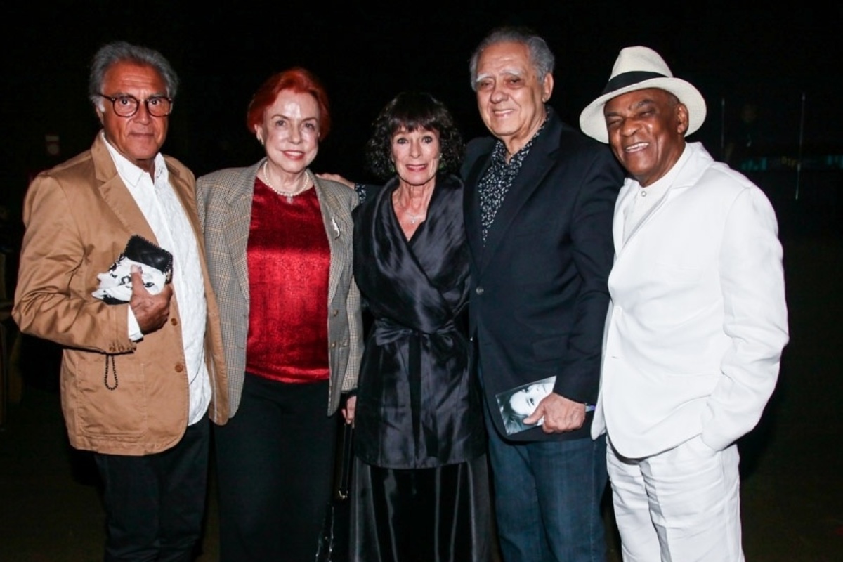 28.ago.2014 - Geraldine Chaplin, filha de Charles Chaplin, recebe homenagem no Festival Internacional de Cinema de Brasília - Manuela Scarpa/Photo Rio News