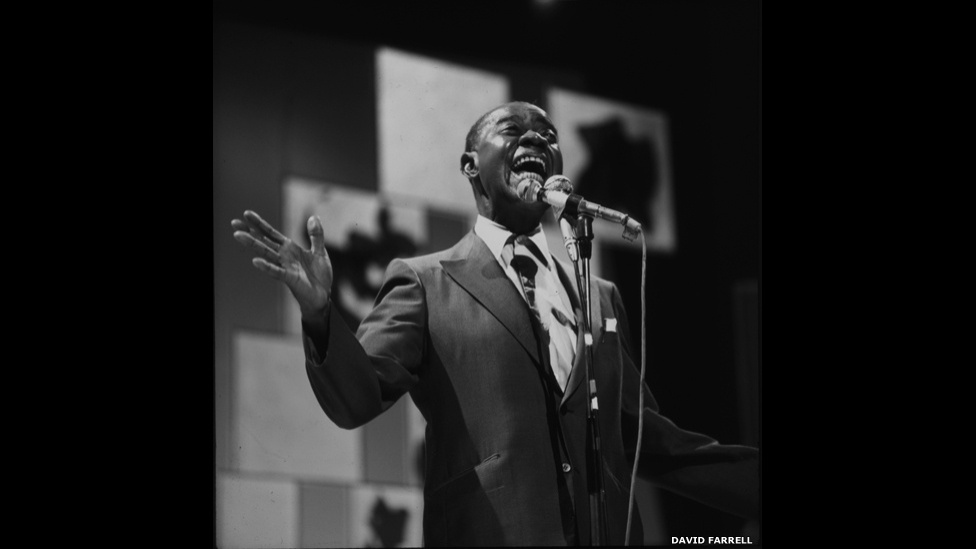 Louis Armstrong restratado por David Farrell - David Farrell