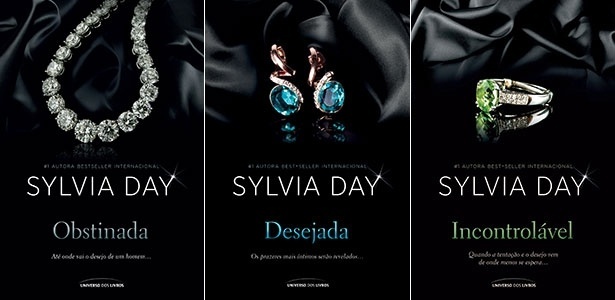 Os livros de Sylvia Day lançados na Bienal Internacional de São Paulo - Divulgação - Divulgação