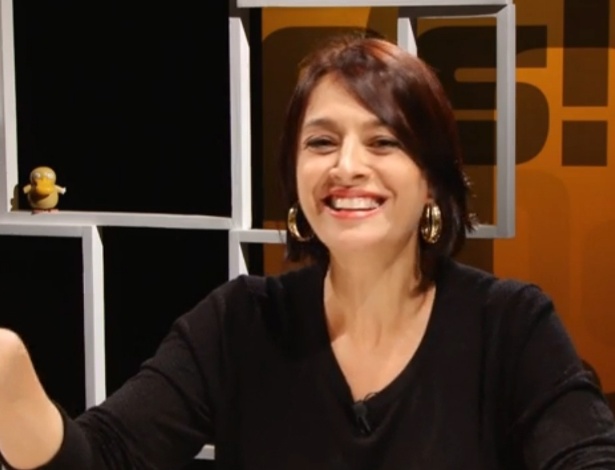 Cátia Fonseca (Gazeta) é uma das campeãs de "merchans" na TV - Reprodução