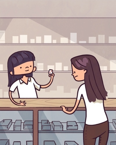 álbum com lições de sexo | 6 - PÍLULA DO DIA SEGUINTE NÃO É MÉTODO ANTICONCEPCIONAL - Igor Pizzuto/Arte UOL