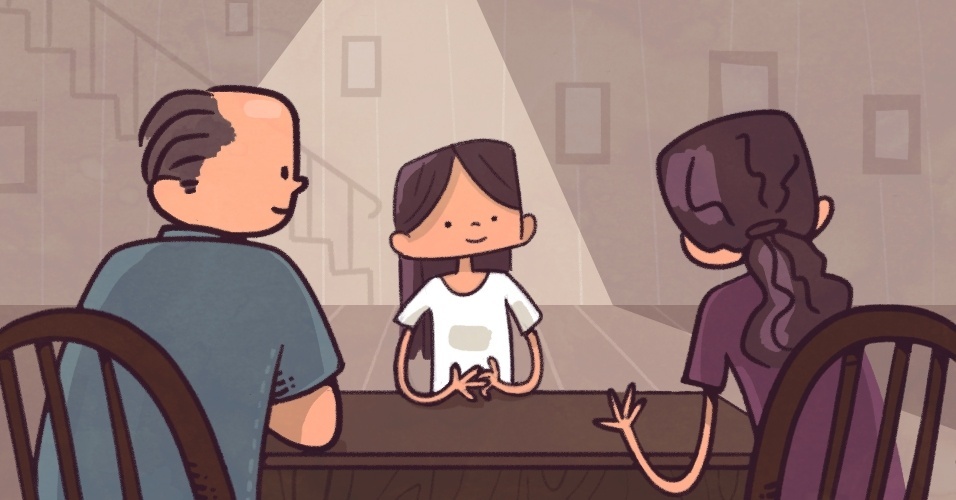 tela de abertura do álbum com lições de sexo que os pais devem transmitir ao filho adolescente - Igor Pizzuto/Arte UOL