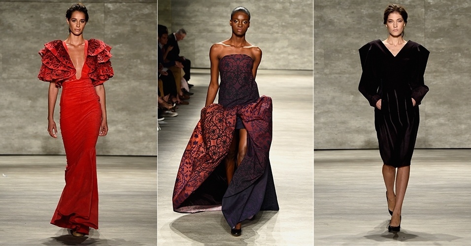 4.set.2014 - Desfile da Supima na Semana de Moda de Nova York - Frazer Harrison/Getty Images