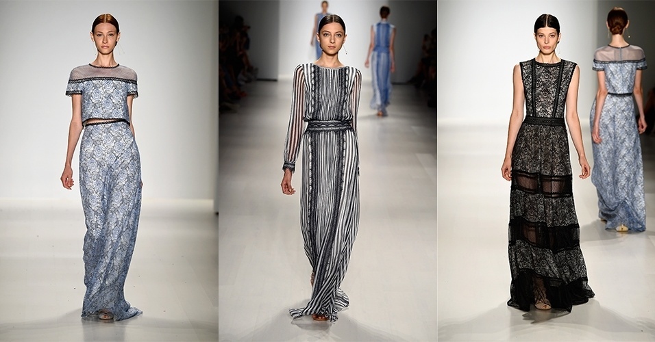 4.set.2014 - Desfile de Tadashi Shoji na Semana de Moda de Nova York - Frazer Harrison/Getty Images