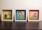 Aprenda a fazer quadros para o quarto infantil com "scrapbooking" - Leonardo Soares/UOL