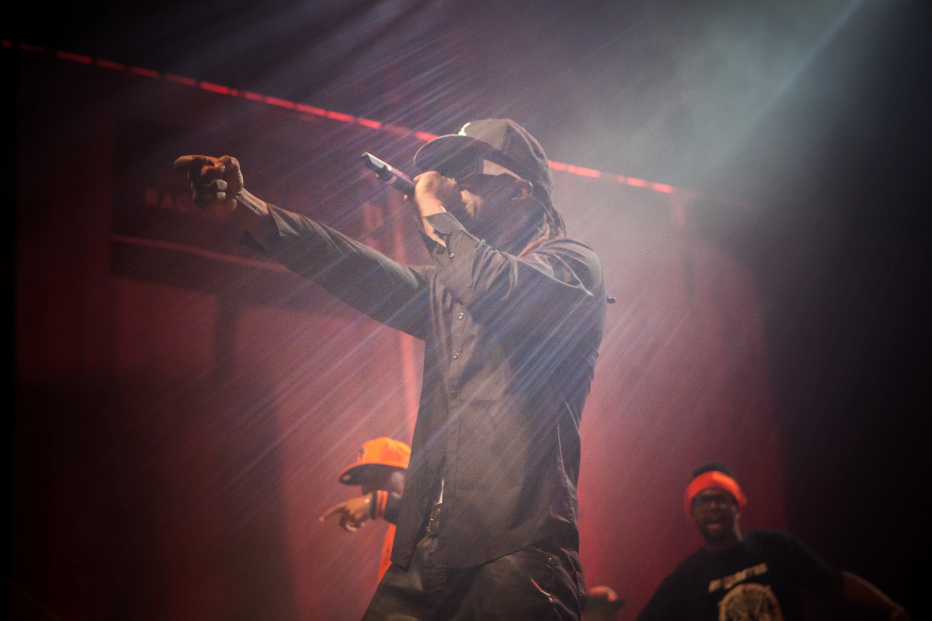 7.set.2014 - Show de comemoração dos 25 anos de carreira dos Racionais Mcs no Citibank Hall, zona sul da cidade - Rodrigo Capote/UOL