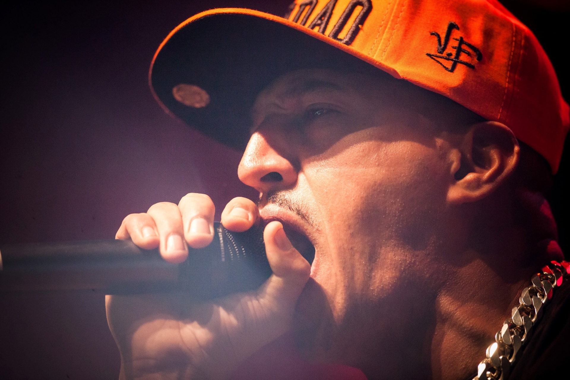 7.set.2014 - Show de comemoração dos 25 anos de carreira dos Racionais Mcs no Citibank Hall, zona sul da cidade - Rodrigo Capote/UOL