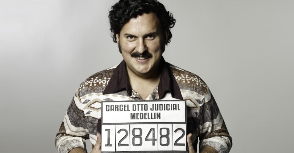 Andrés Parra é o protagonista da série "Pablo Escobar"