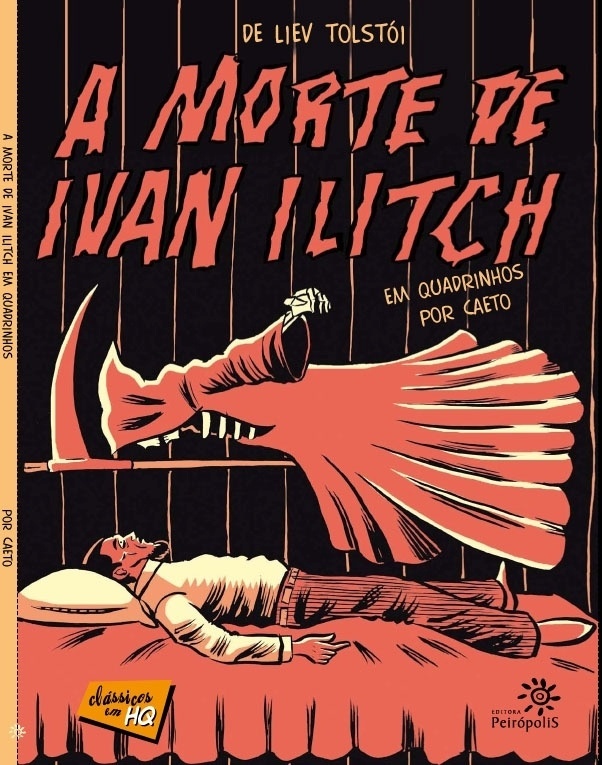 Capa da HQ "A Morte de Ivan Ilitch" (Peirópolis) - Divulgação