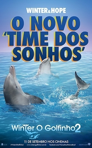 Pôster de Winter, o Golfinho 2 - Divulgação
