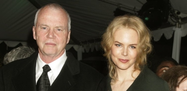 A atriz Nicole Kidman e seu pai, Antony Kidman