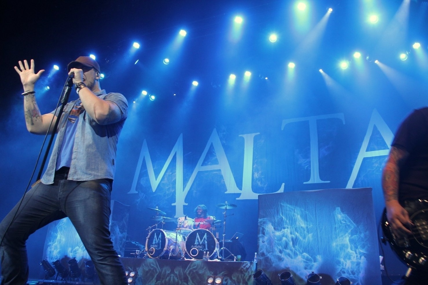 19.set.2014 - Banda Malta, ganhadora do reality show  "Superstar", faz primeira apresentação no Rio de Janeiro - Thyago Andrade/Foto Rio News