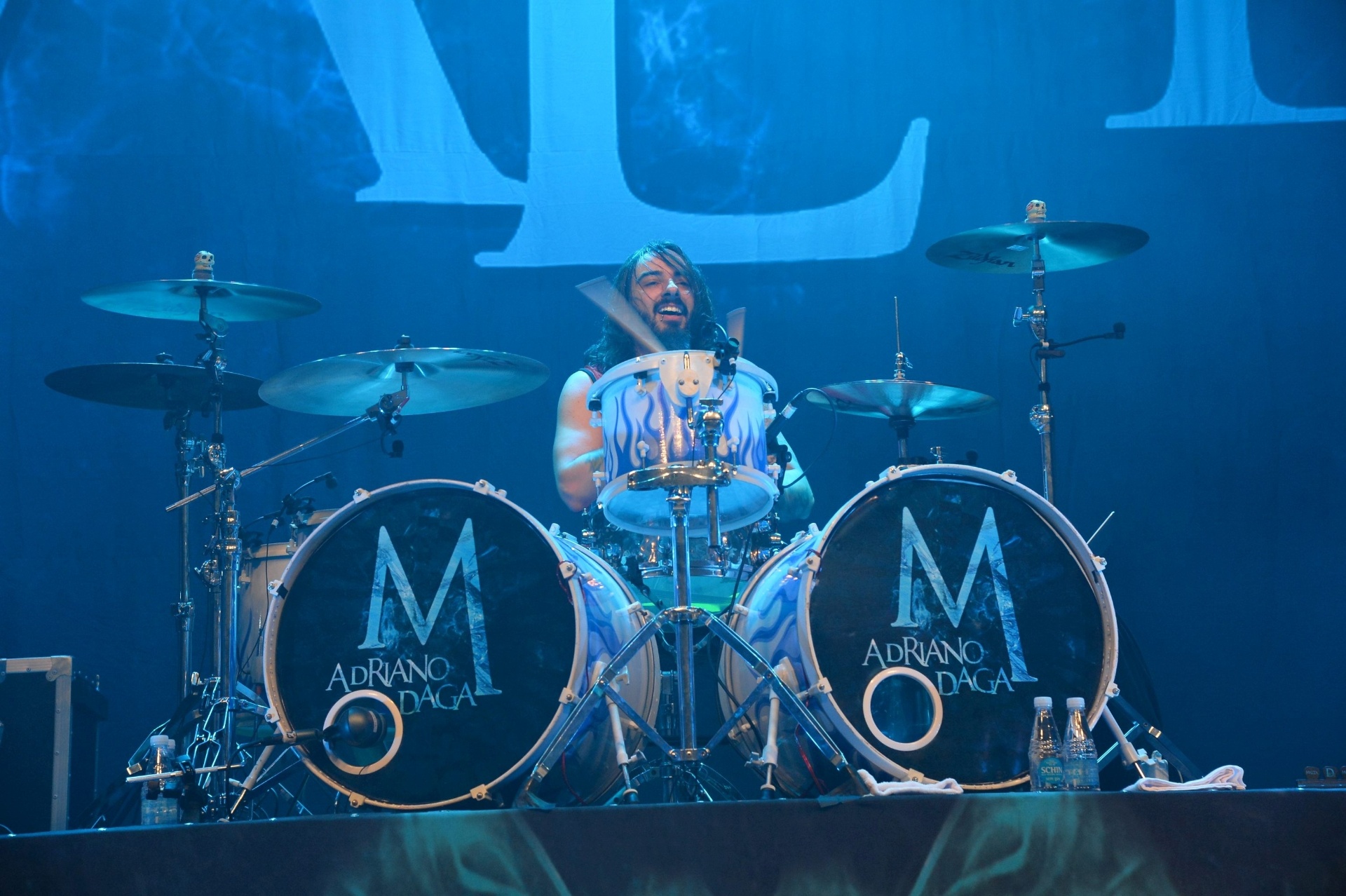 19.set.2014 - Banda Malta, ganhadora do reality show  "Superstar", faz primeira apresentação no Rio de Janeiro - André Lobo/UOL