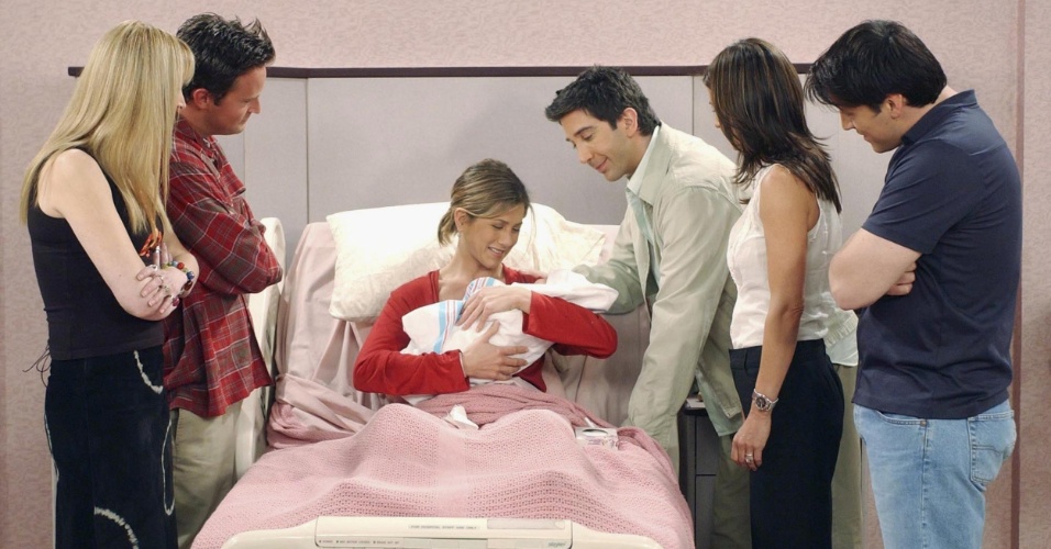 20 anos de "Friends": cena do episódio "The One Where Rachel Has a Baby"