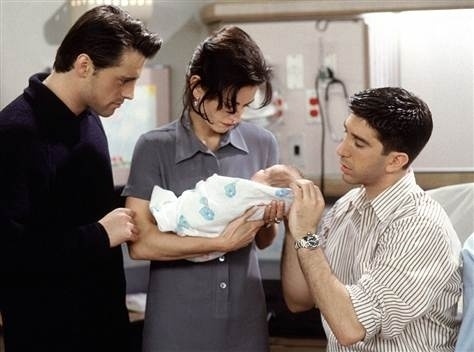 20 anos de "Friends": cena do episódio "The One With The Birth"