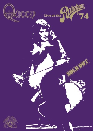 Capa do álbum "Queen: Live at the Rainbow '74" - Divulgação - Divulgação